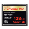 SANDISK CF Extreme PRO 128GB (jusqu\'à 160MB/S en lecture et  150MB/S en écriture)