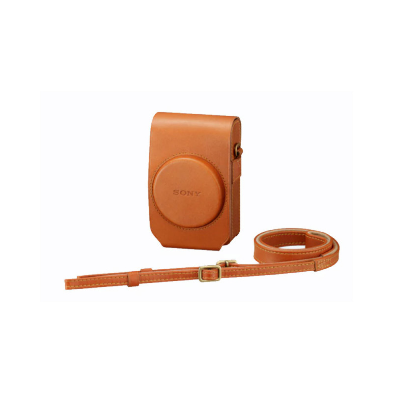 SONY LCS-RXGT SOFT TAN CASE POUR RX100