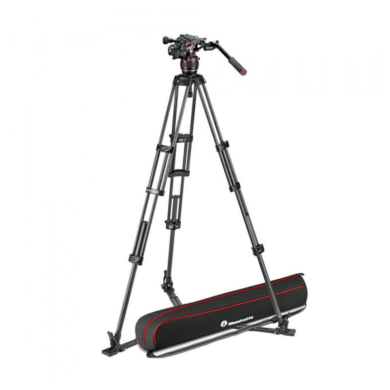 MANFROTTO MVK608TWINGC TREPIED CF TWIN GS + ROTULE NITROTECH 608