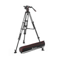 MANFROTTO MVK608TWINMA TREPIED ALU TWIN MS + ROTULE NITROTECH 608