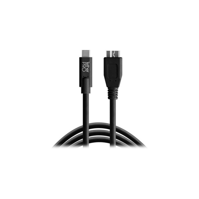 TETHERTOOLS CABLE USB-C/USB3.0 MICRO B 4.6M NOIR