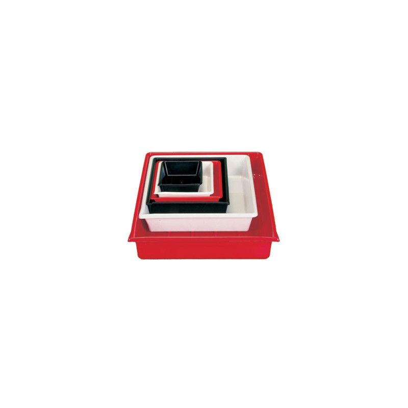 KAISER CUVETTE DE LABO 24X30 CM ROUGE