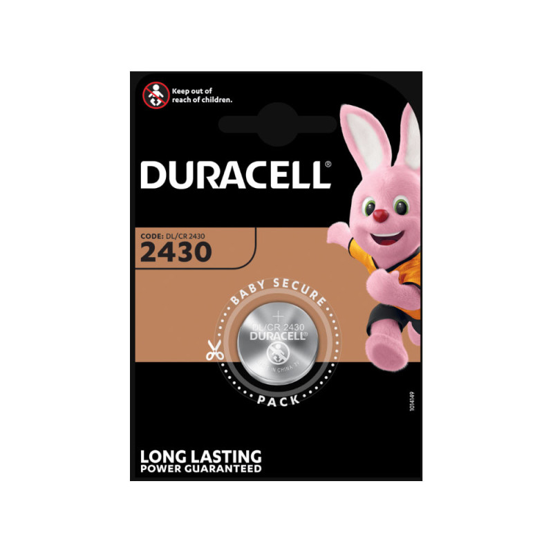 DURACELL CR2430 - 3V PILE LITHIUM