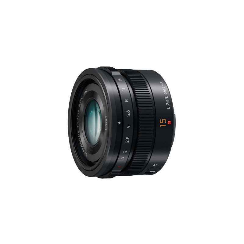 PANASONIC LUMIX 15 mm f/1,7 Asph. Leica DG Summilux Noir