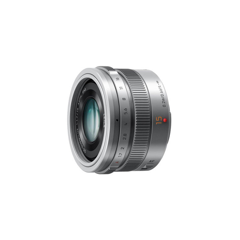 PANASONIC LUMIX 15 mm f/1,7 Asph. Leica DG Summilux Silver