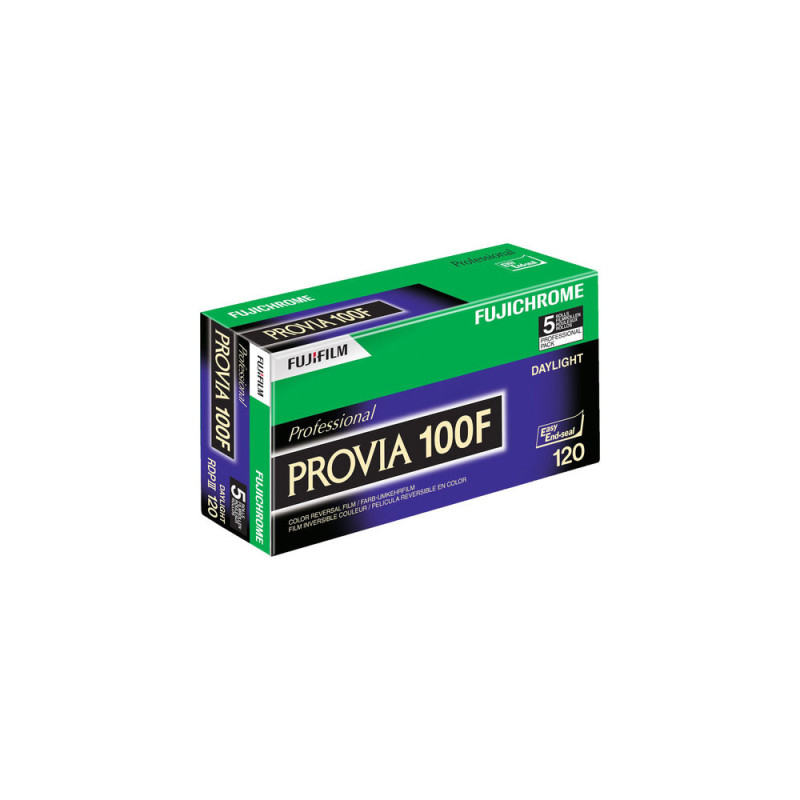 FUJIFILM PROVIA 100F Bobine 120 Pack x5