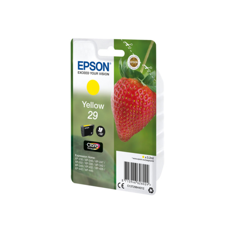 EPSON ENCRE T2984 FRAISE JAUNE XP-235/332/335/432/435