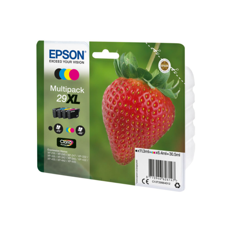 EPSON ENCRE T2996 FRAISE XL MULTIPACK N/C/M/J XP-235/332/335/432/435