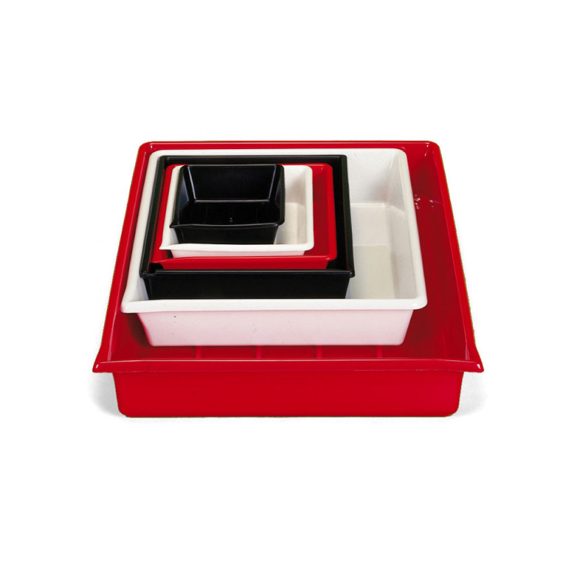 KAISER CUVETTE DE LABO 40X50 CM ROUGE