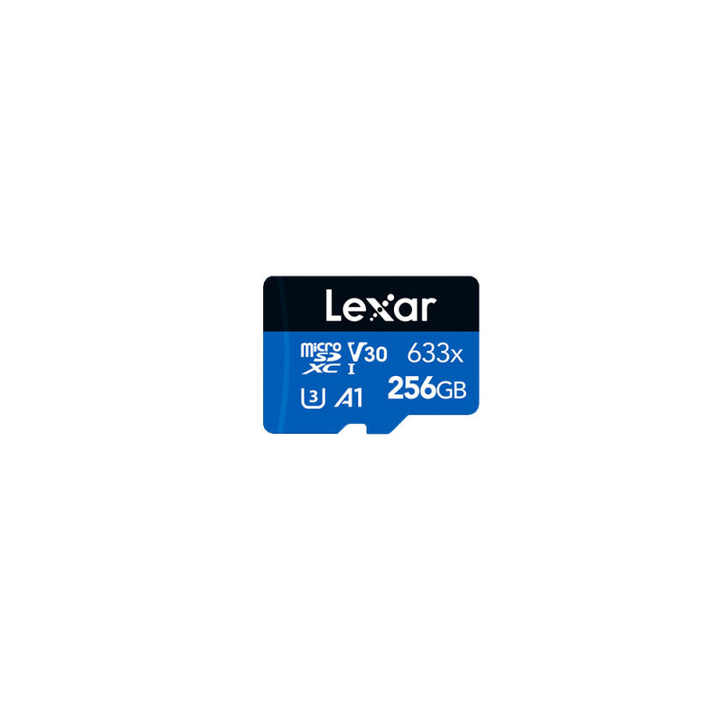 LEXAR MICRO SD 633X 256GB CLASS 10 U1