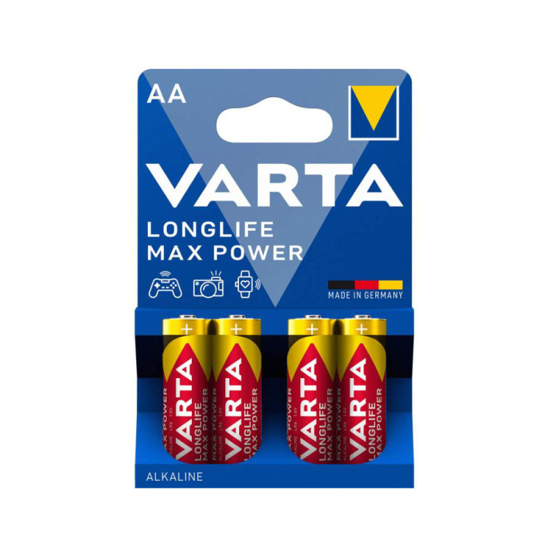 VARTA AA/LR06 PILE LONGLIFE MAX POWER X4