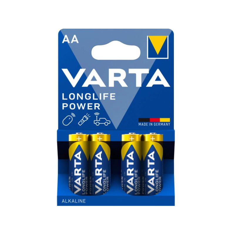 VARTA AA/LR6 PILE LONGLIFE POWER X4 1,5V