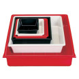 KAISER CUVETTE DE LABO 20X25 CM ROUGE