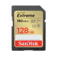 SANDISK SD EXTREME 128GB (jusqu\'à 180MB/S en lecture et 90MB/S en écriture)