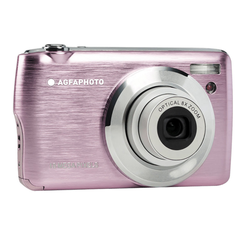 AGFA PHOTO REALISHOT DC8200 Rose + SD 16Go + Housse