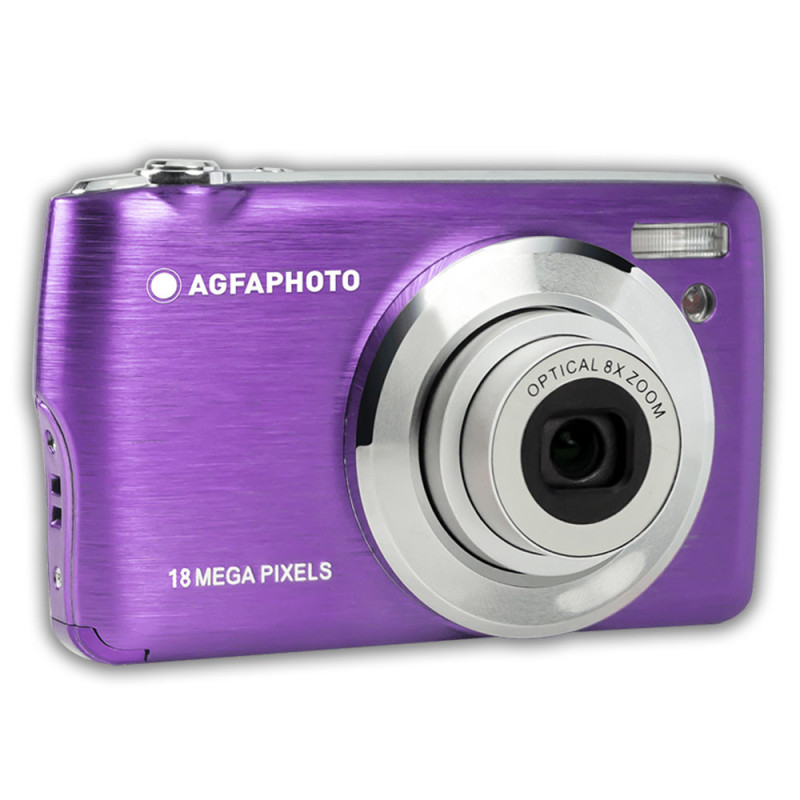 AGFA PHOTO REALISHOT DC8200 Violet + SD 16Go + Housse