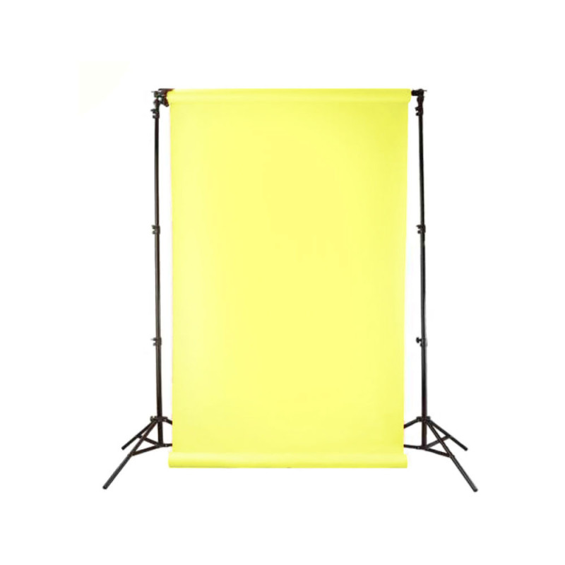 BD FOND STUDIO PAPIER 1,36X11M LIGHT YELLOW