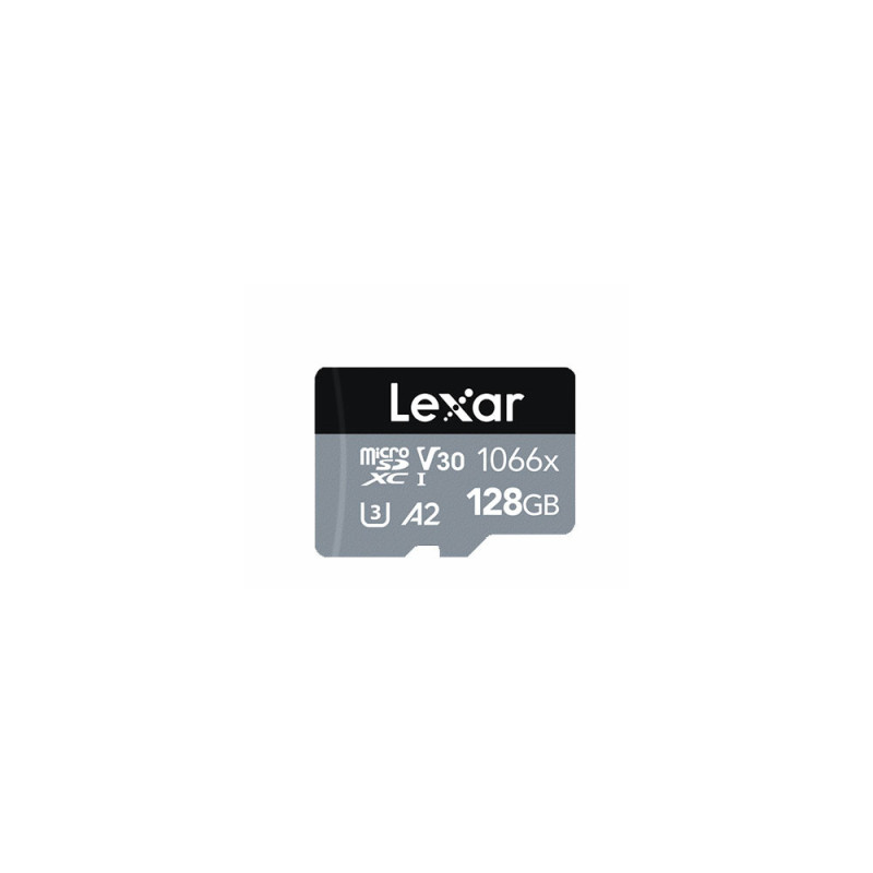 LEXAR MICRO SD SILVER 1066X 128GB V30