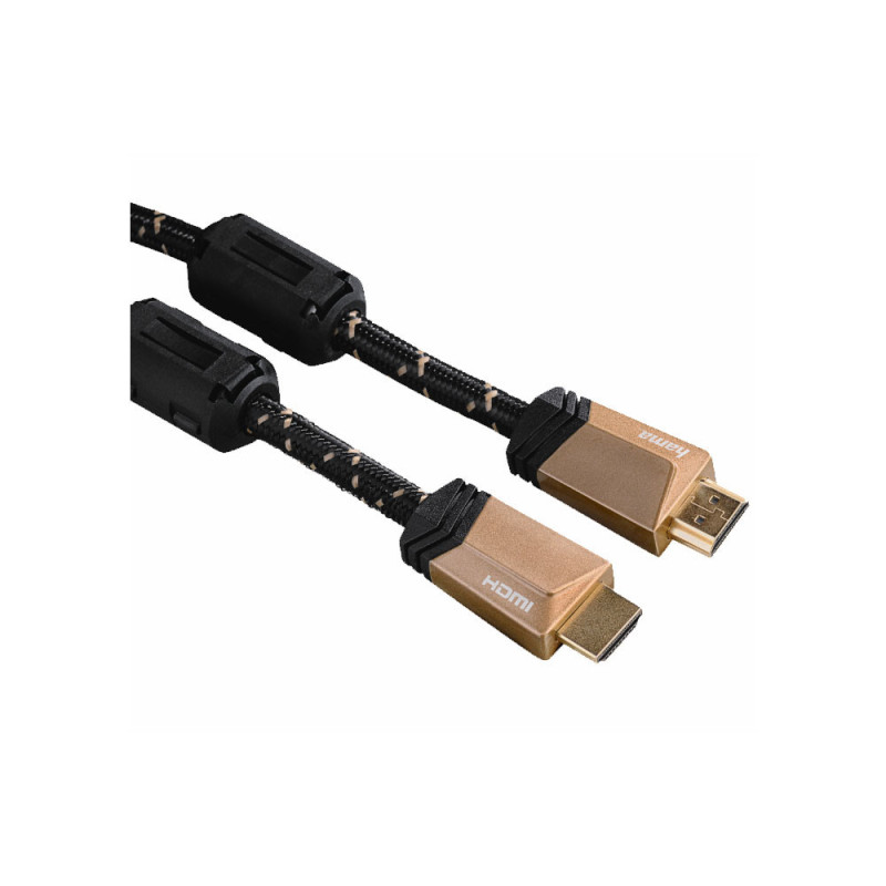 HAMA Câble HDMI PREMIUM mâle - mâle ETH 1,5M