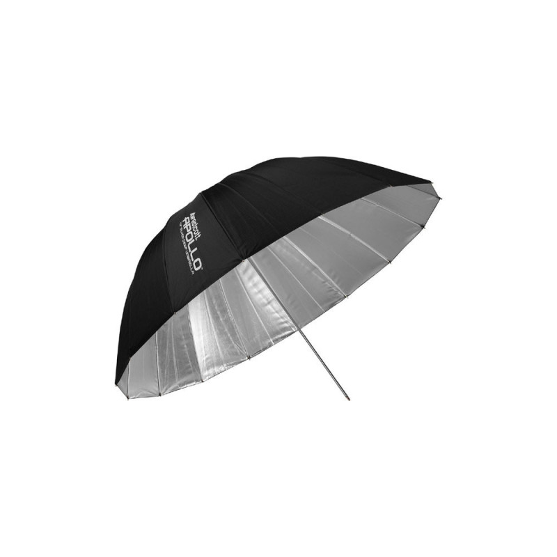 WESTCOTT PARAPLUIE PARABOLIQUE ARGENT 43P 110CM