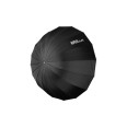 WESTCOTT PARAPLUIE PARABOLIQUE ARGENT 53P 135CM