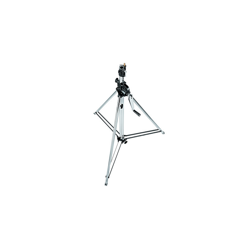 MANFROTTO 083NWB PIED WIND-UP ACIER NOIR JAMBE REGLABLE