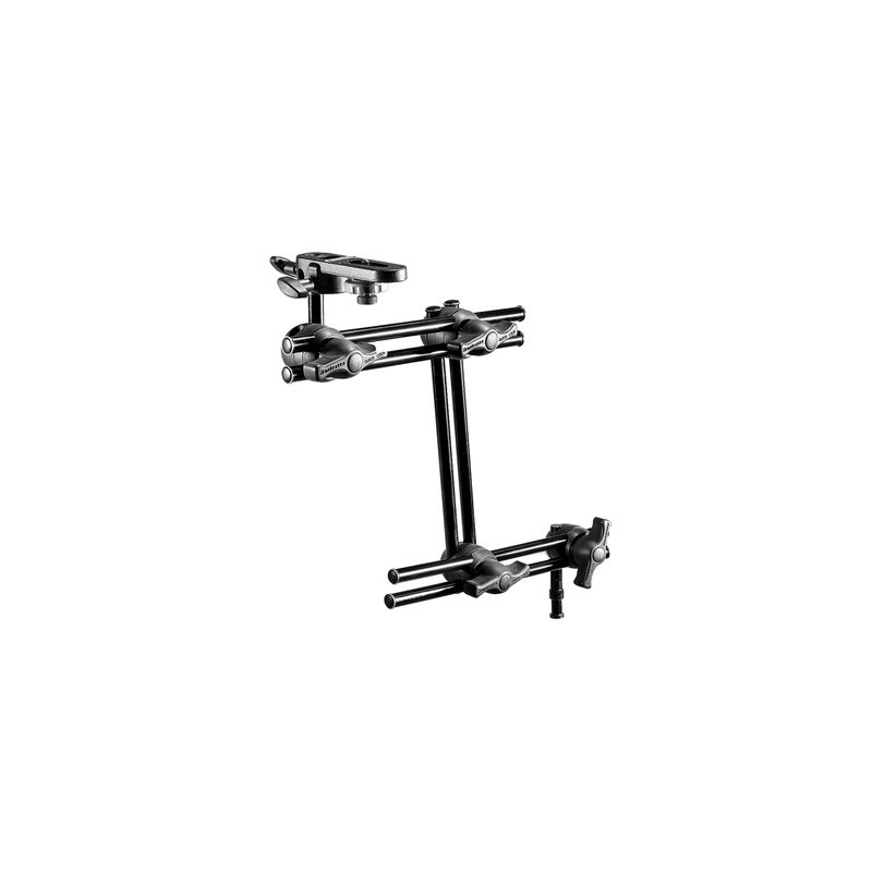 MANFROTTO 396B3  BRAS ARTICULE DOUBLE 3 SECTIONS AVEC BARETTE