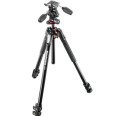 MANFROTTO MK190XPRO3-3W TREPIED 190 ALUMINIUM 3 SECTIONS + ROTULE 3D MHXPRO-3W