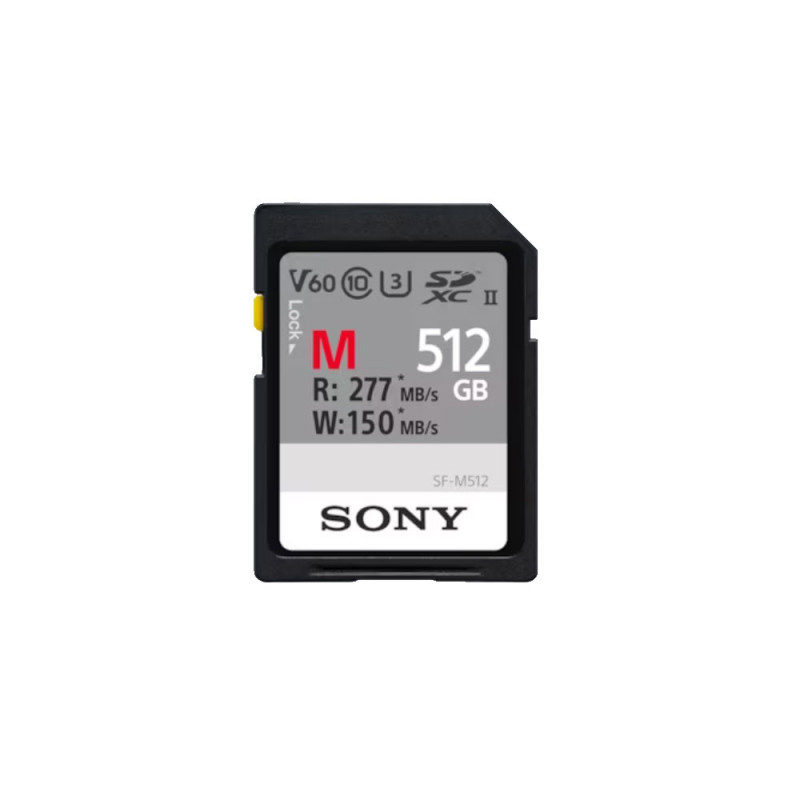 SONY SD SERIE M UHS-II 512GB 277/150MB/S CL 10 V60