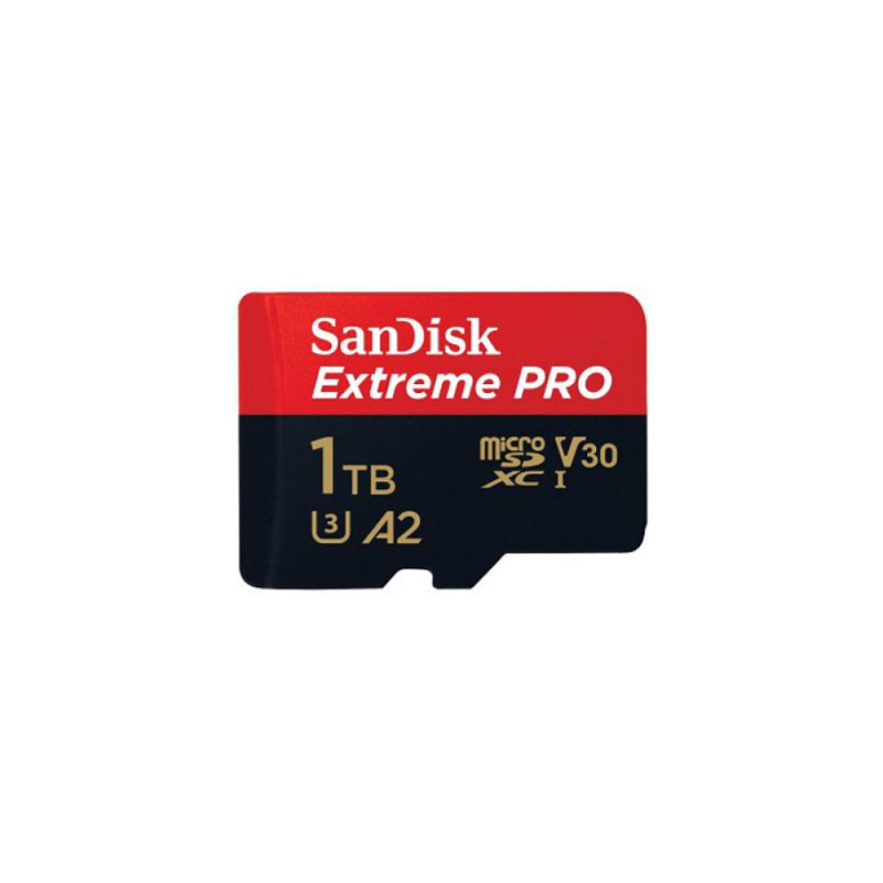 SANDISK MICRO SD EXTREME PRO 1TB  200/140MB/S A2 V30 + ADAPT