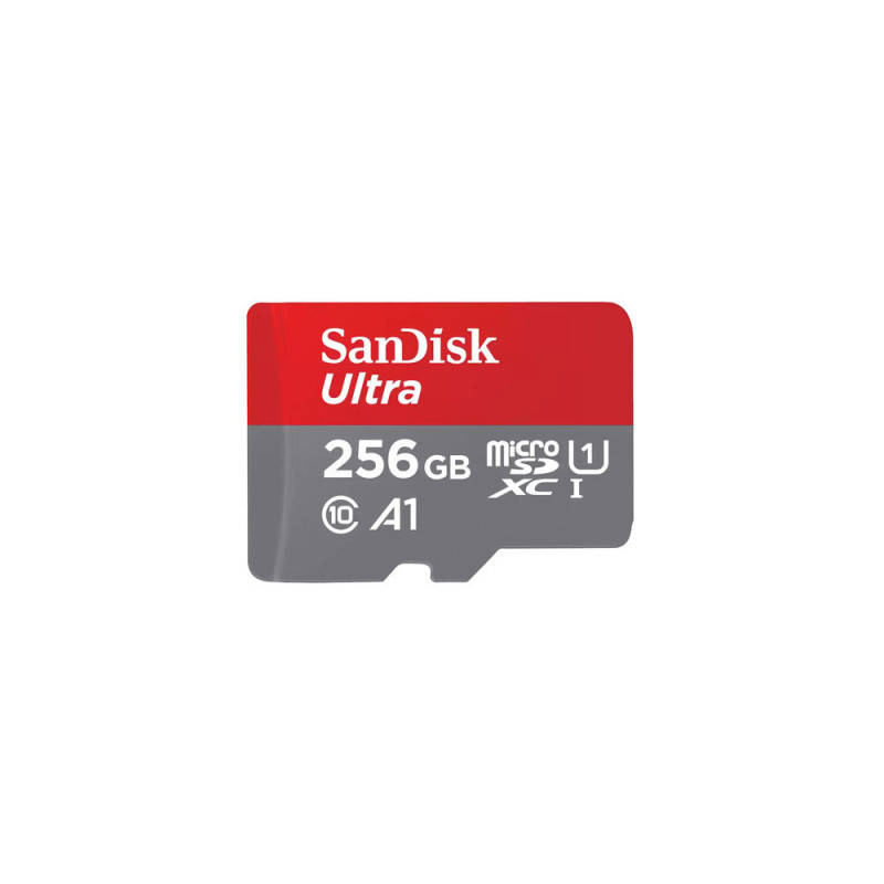 SANDISK MICRO SD ULTRA 256GB 150MB/S CL10 +ADAPT.