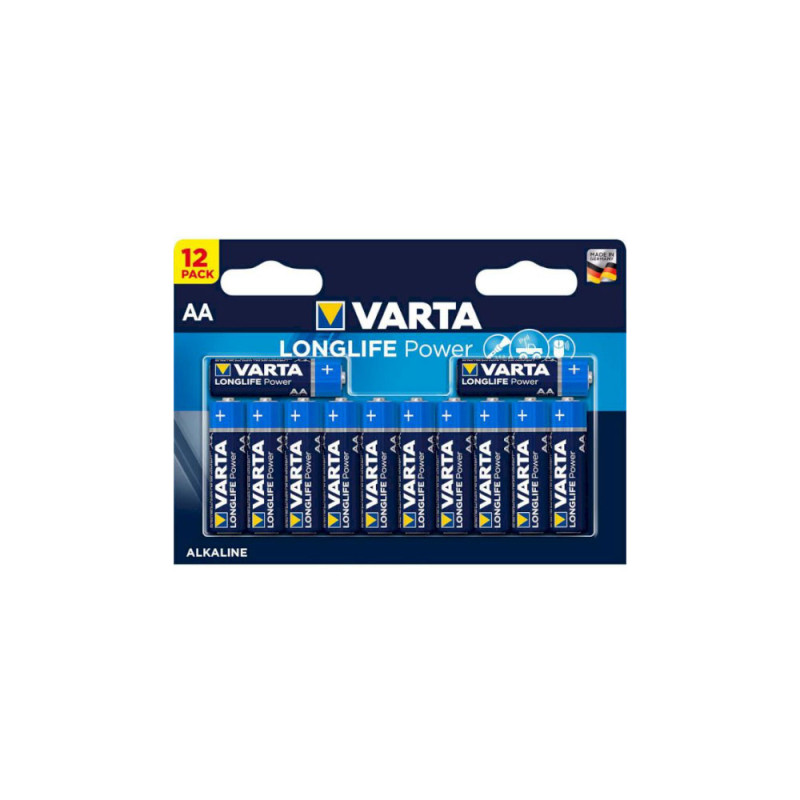 VARTA AA/LR6 PILE LONGLIFE POWER X12 1,5V