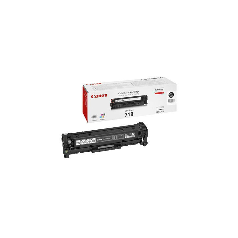 CANON 718BK cartouche de toner NOIR