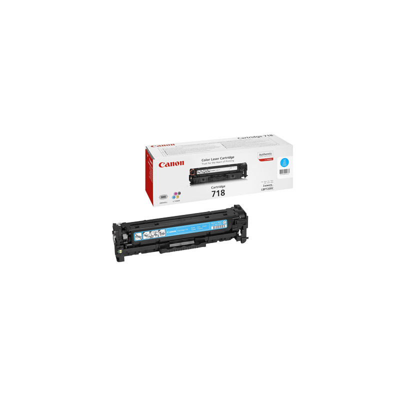 CANON 718C cartouche de toner CYAN