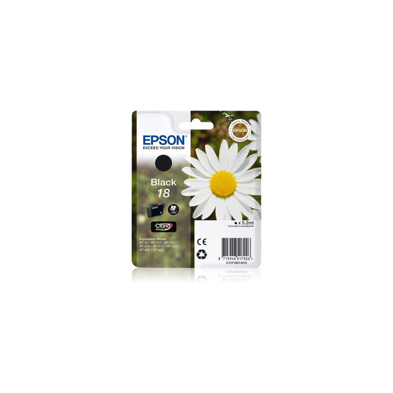 EPSON ENCRE T1801 PAQUERETTE NOIRE