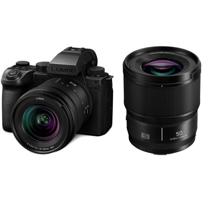 PANASONIC LUMIX DC-S5 IIX + L 20-60 mm f/3,5-5,6 S + L 50 mm f/1,8 S PRO