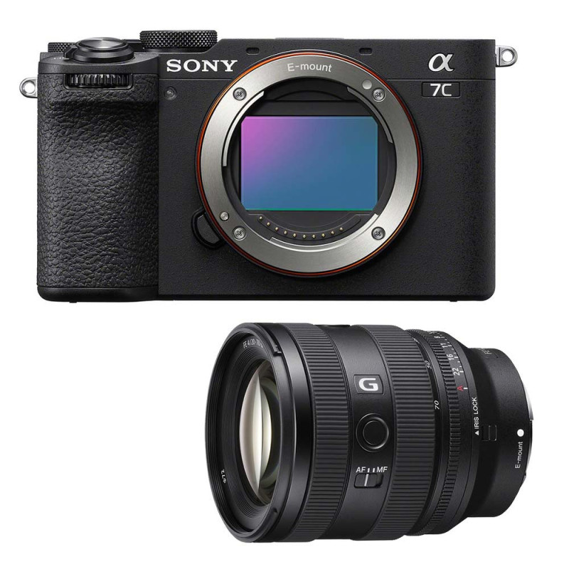 SONY ALPHA 7C II Noir + FE 20-70 mm f/4 G