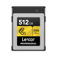 LEXAR PRO CFEXPRESS GOLD TYPE B 512GB 1750/1500MB/S