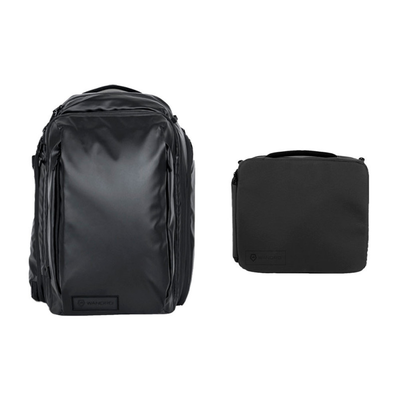 WANDRD TRANSIT 35L TRAVEL BACKPACK ESSENTIAL BUNDLE BLACK