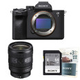 SONY ALPHA 7 IV + FE 24-50 mm f/2,8 G + SD 64Go V30 + Extension de garantie de 3 ans Sony