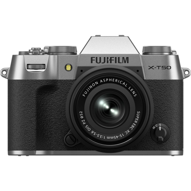 FUJIFILM X-T50 Silver + XC 15-45 mm f/3,5-5,6 OIS PZ