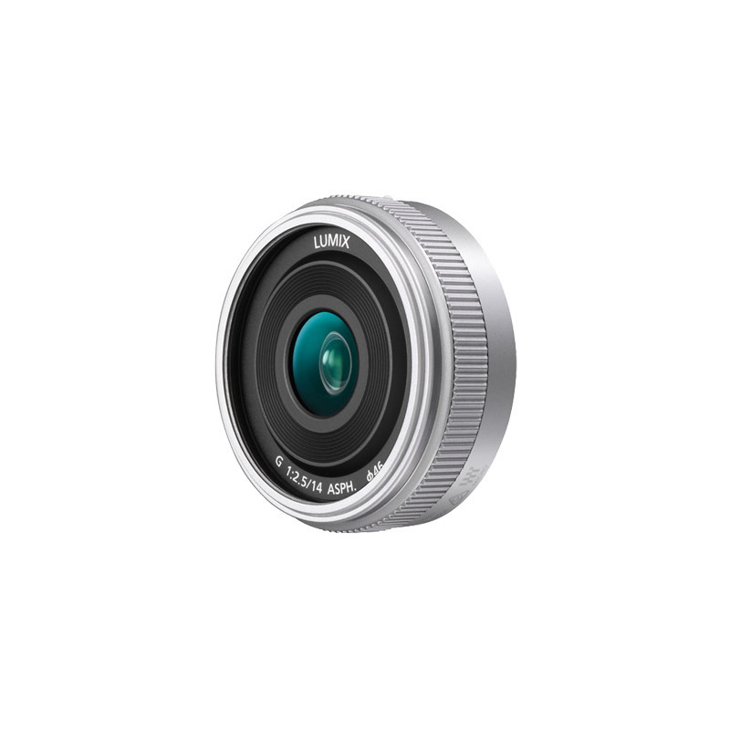 PANASONIC LUMIX 14 mm f/2,5 II Asph. Lumix G Argent