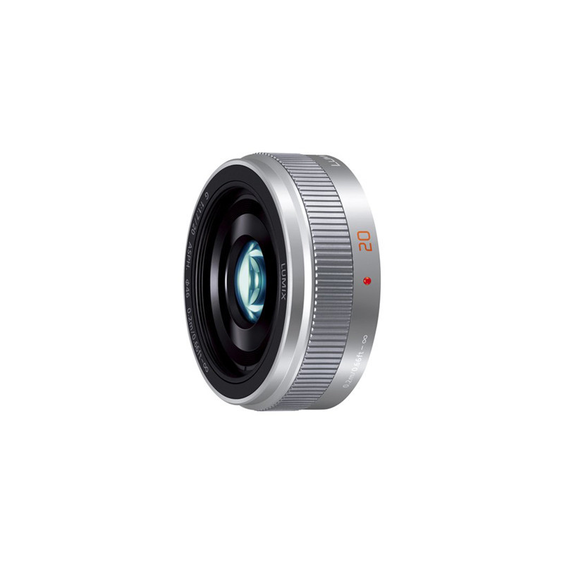 PANASONIC LUMIX 20 mm f/1,7 II Asph. Lumix G Argent