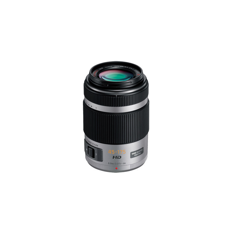 PANASONIC LUMIX 45-175 mm f/4-5,6 Asph. Power O.I.S. PZ Argent