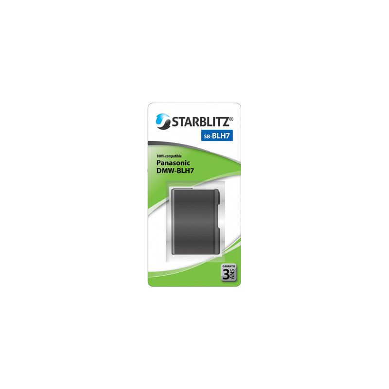 STARBLITZ Batterie compatible Panasonic DMW-BLH7