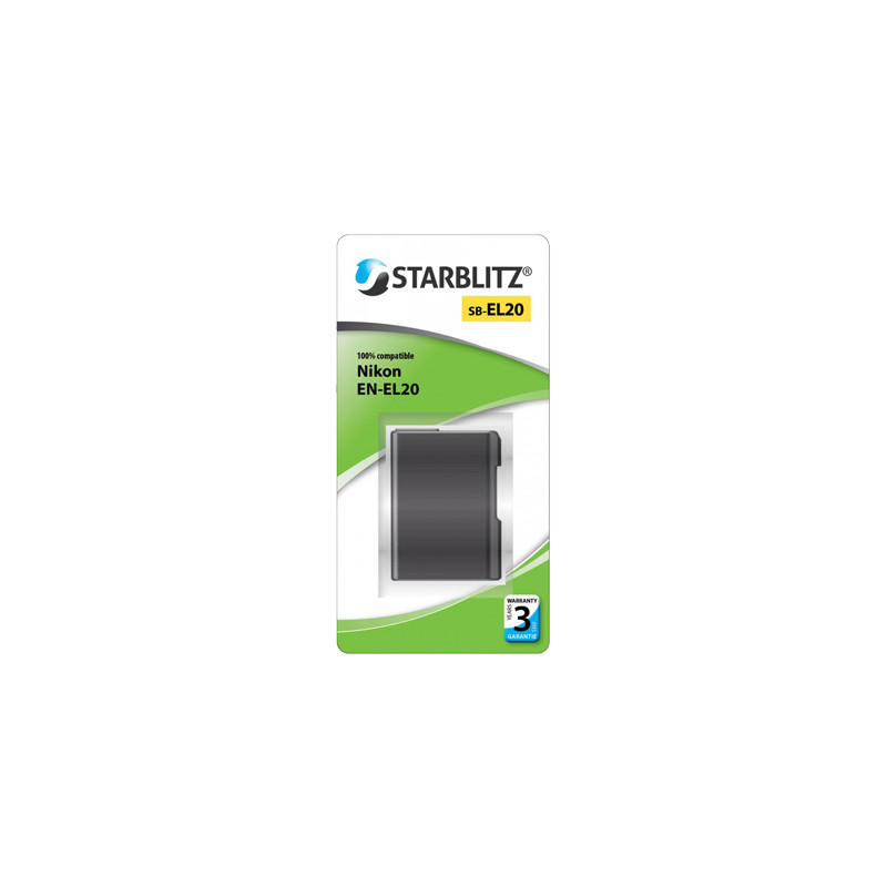 STARBLITZ Batterie compatible Nikon EN-EL20