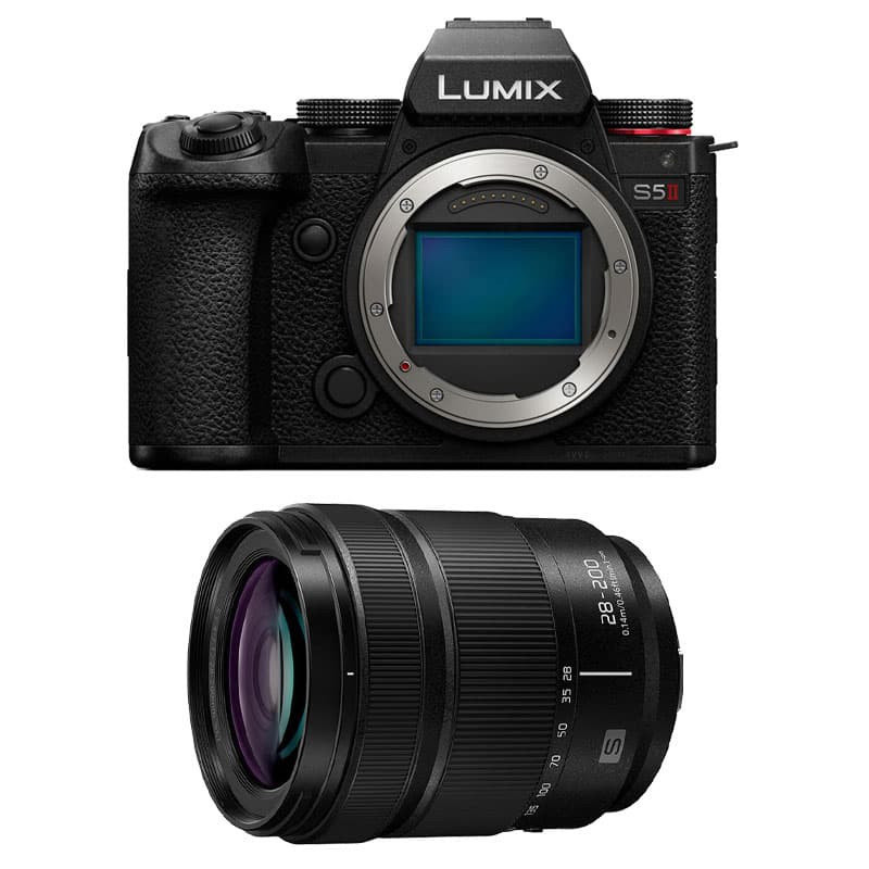 PANASONIC LUMIX DC-S5 II + L 28-200 mm f/4-7,1 S Macro