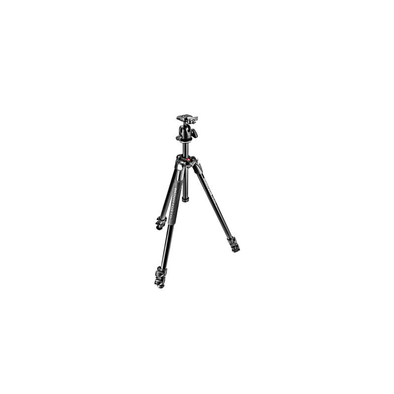 MANFROTTO MK290XTA3-BH TREPIED 290 XTRA ALUMINIUM 3 SECTIONS + ROTULE BALL 496RC2