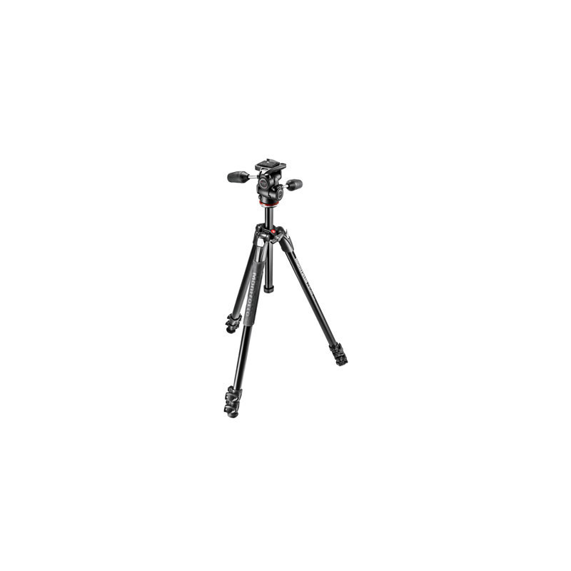 MANFROTTO MK290XTA3-3W TREPIED 290 XTRA ALUMINIUM 3 SECTIONS + ROTULE 3D MH804-3W