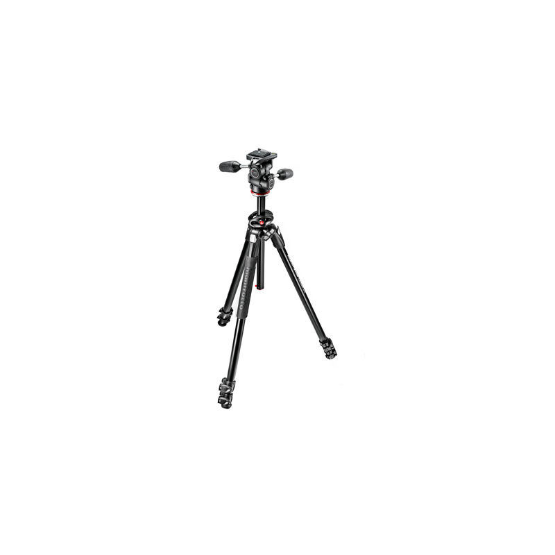 MANFROTTO 290 TREPIED DUAL 90° + ROTULE MH804-3W